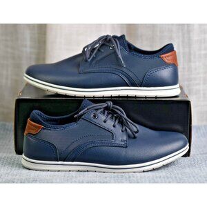 Size: 8 Men | Aldo Drymos Oxford Casual Shoe | Color: Navy Blue